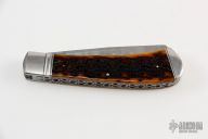 Damascus Two-Blade Trapper  