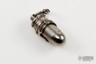 Titanium/Silver Bullet Pendant