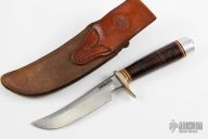 Model 4-5 - 1950's Brown Button Heiser Sheath