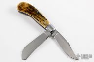 Saddlehorn Trapper - Mammoth Ivory