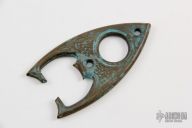 Copper Bottle Rocket - Patina