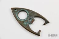 Copper Bottle Rocket - Patina