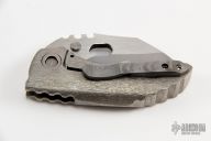 Mini Draco w/ San Mai Damascus Clip