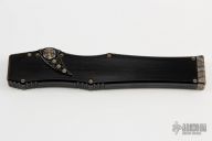 Halo V Custom - Bronzed Mirror Polished Tanto w/ Damascus