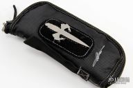 Halo V Custom - Bronzed Mirror Polished Tanto w/ Damascus