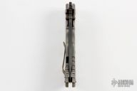 Spartan Harsey Folder - Hand Ground Damascus - 2019 Monkey Muster