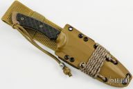 Horkos - Flat Dark Earth/Black/Tan Kydex Sheath