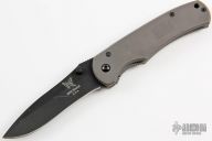 Prototype Pinnacle Titanium Monolock - Bob Lum's Personal Knife