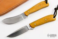 Hunting Set - Vintage Butterscotch Micarta