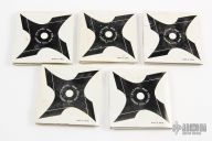 Set of 5 Valor Ninja Stars