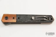 Kwaiken Flipper - Copper and Marble Carbon Fiber