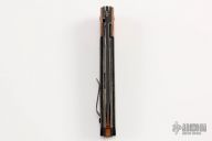 Kwaiken Flipper - Copper and Marble Carbon Fiber