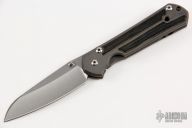 Large Sebenza 21 -Canvas Micarta Inlay