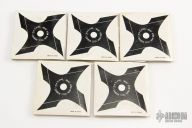 Set of 5 Valor Ninja Stars