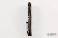 Damascus and Flamed Titanium ANAX