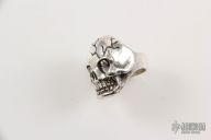 Cracked Skull Ring - Size 11