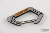 Two-Tone Titanium Carabiner