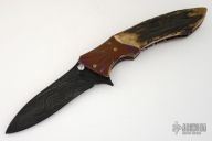 Damascus & Stag Folder