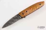 Splinter - Hammered Copper and Damascus
