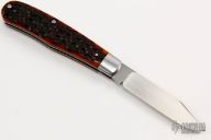 Amber Jig Bone SlipJoint #1763