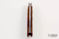 Amber Jig Bone SlipJoint #1763