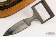 Belt Buckle Knife - Engraved