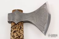 Baltoslavic Axe - Carved Handle