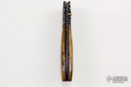 Damascus and Mammoth Ivory Linerlock