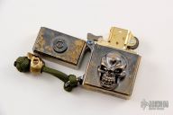  Custom Lighter w/ Skull and 45ACP