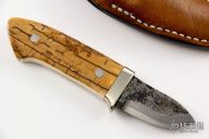 Sheath Knife - Mammoth Ivory