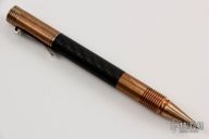  500 Series Cap Pen- Copper, Mokume & Carbon Fiber