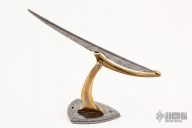 Damasteel Desk Knife w/ Stand