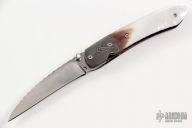 Damascus and Pearl Linerlock