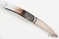 Damascus and Pearl Linerlock