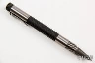  500 Series Cap Pen- Titanium & Spiral Carbon Fiber