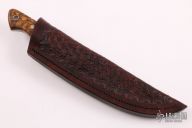 Drop Point Hunter - Black Ash Burl