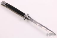 11" Kris Swivel Bolster Auto - Buffalo Horn