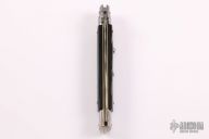 11" Kris Swivel Bolster Auto - Buffalo Horn