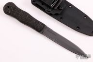 Tactical Dagger - Black Rubber