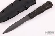Tactical Dagger - Black Rubber
