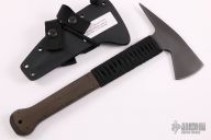 Ranger Axe - Green Micarta and Paracord