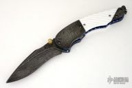 Assisted Damascus & Pearl Folder