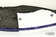 Assisted Damascus & Pearl Folder