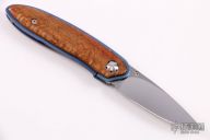 Leopard Wood Linerlock