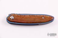 Leopard Wood Linerlock