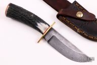 Cable Damascus Drop Point 