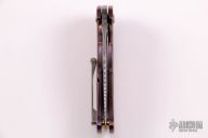 Damasteel and Timascus Framelock Flipper