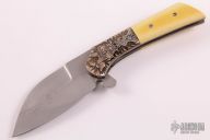 Shilin Flipper - Engraved Mokume