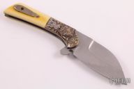 Shilin Flipper - Engraved Mokume