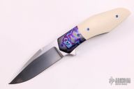 Accomplice Linerlock - Black Timascus Accents